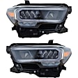 2023 Toyota Tacoma - Driver and Passenger Side LED Headlight, With bulb(s), OE Replacement
