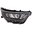Driver and Passenger Side LED Headlight, With bulb(s), OE Replacement