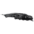Driver and Passenger Side LED Headlight, With bulb(s), OE Replacement