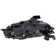 Driver and Passenger Side LED Headlight, With bulb(s)