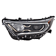 Driver and Passenger Side Headlights, without Bulbs, LED, For Models without Adaptive Headlights, CAPA Certified