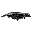 Driver and Passenger Side Headlights, without Bulbs, LED, For Models without Adaptive Headlights, CAPA Certified