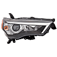 2021 Toyota 4Runner - Driver and Passenger Side Halogen/LED Combo Headlight, With bulb(s), For Models Without Auto Headlight