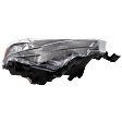 2021 Toyota 4Runner - Driver and Passenger Side Halogen/LED Combo Headlight, With bulb(s), For Models Without Auto Headlight