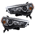 2022 Toyota 4Runner - Driver and Passenger Side LED Headlight, With bulb(s), For Models With Auto Headlight
