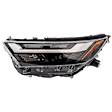 Driver and Passenger Side LED Headlight, With bulb(s), OE Replacement, CAPA Certified