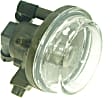 Front, Driver and Passenger Side Fog Lights, With Bulb(s), Halogen