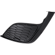 Front, Driver and Passenger Side Fog Light Cover, Primed, Type 2 Fog Light Cover