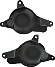 Fog Light Cover - Front, Driver and Passenger Side, Textured Black, Turkey Built Vehicle