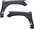 Front, Driver and Passenger Side Fenders