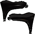 Front, Driver and Passenger Side Fenders