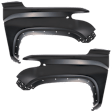 Front, Driver and Passenger Side Fender