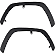 Fender Flares - Front, Driver and Passenger Side, Textured Black