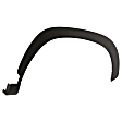 Front, Driver and Passenger Side Fender Flares, Textured Black