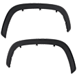 Rear, Driver and Passenger Side Fender Flares, Paint to Match
