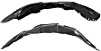 Rear, Driver and Passenger Side, Fender Liner