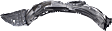 Front, Driver and Passenger Side, Fender Liner