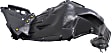 Front, Driver and Passenger Side, Fender Liner