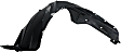 Front, Driver and Passenger Side, Fender Liner