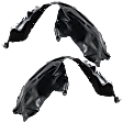 Front, Driver and Passenger Side, Fender Liner