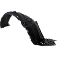 Front, Driver and Passenger Side Fender Liners, without Insulation Foam, Turkey Built Vehicle