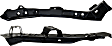 Driver and Passenger Side, Upper Radiator Support Upper Tie Bar
