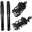 2010 Toyota RAV4 - Front and Rear, Driver and Passenger Side Shock and Fully Loaded Strut