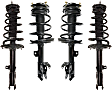 2012 Toyota Camry LE - Front and Rear, Driver and Passenger Side Fully Loaded Strut, Except SE / SE Sport Model