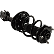 Front, Driver and Passenger Side Fully Loaded Strut, FWD