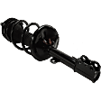 Front, Driver and Passenger Side Fully Loaded Strut, FWD