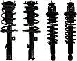 2015 Toyota Corolla LE - Front and Rear, Driver and Passenger Side Fully Loaded Strut