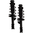 Front, Driver and Passenger Side Fully Loaded Strut