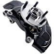Front, Driver and Passenger Side Steering Knuckle, With Bearing, With Dust Shield