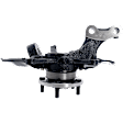 Front, Driver and Passenger Side Steering Knuckle, With Bearing, With Dust Shield