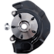 Front, Driver and Passenger Side Steering Knuckle, With Bearing, With Dust Shield