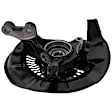 Front, Driver and Passenger Side Steering Knuckle, With Bearing, With Dust Shield