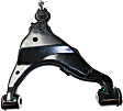 Front, Driver and Passenger Side, Upper and Lower Control Arms, 4WD/(RWD, Pre-Runner Model)
