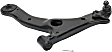 Front, Driver and Passenger Side, Lower Control Arms, with Ball Joint
