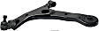 Front, Driver and Passenger Side, Lower Control Arms, with Ball Joint