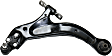 Front, Driver and Passenger Side, Lower Control Arms