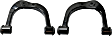Front, Driver and Passenger Side, Upper Control Arms