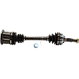 Front, Driver and Passenger Side Axle Assembly, Automatic Transmission