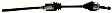2013 Toyota Highlander - Front, Driver and Passenger Side Axle Assembly, All Wheel Drive, New, AWD, 3.5L 6Cyl