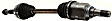 2003-2010 Pontiac Vibe - Front, Driver and Passenger Side Axle Assembly, New, 1.8L Engine