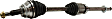 2004-2006 Lexus RX330 - Front, Driver and Passenger Side Axle Assembly - New Set of 2