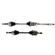 2007 Toyota Avalon - Front, Driver and Passenger Side Axle Assembly, Standard Duty Replacement, 3.5L 6Cyl