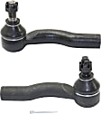 Front, Driver and Passenger Side, Outer Tie Rod Ends