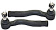 Front, Driver and Passenger Side, Outer Tie Rod Ends