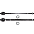 Front, Driver and Passenger Side, Inner Tie Rod Ends