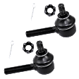 Front, Driver and Passenger Side, Outer Tie Rod Ends